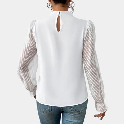 Noée – Elegante damestop met lange mouwen | Tijdloos, stijlvol & veelzijdig