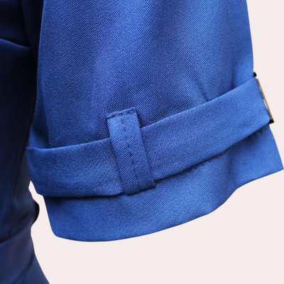 Elegant women's jumpsuit with V-neck