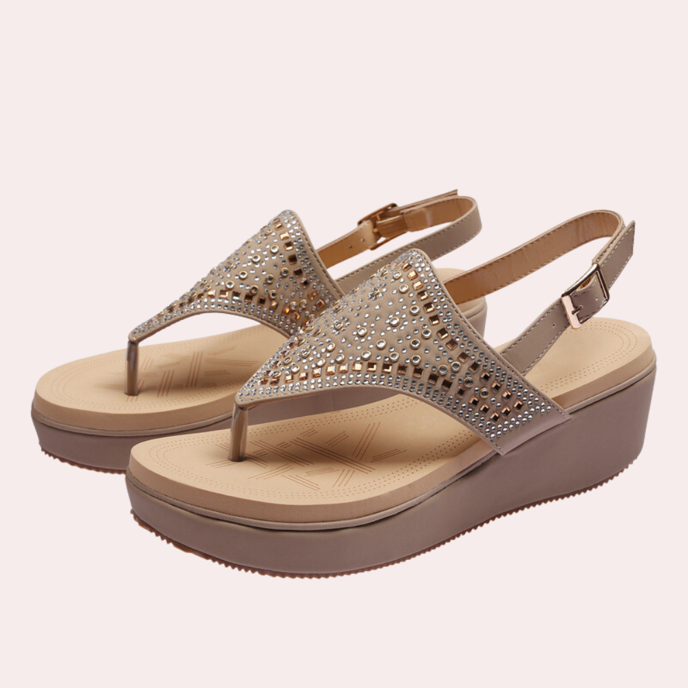 Kalina - Shiny Glitter Women's Slippers