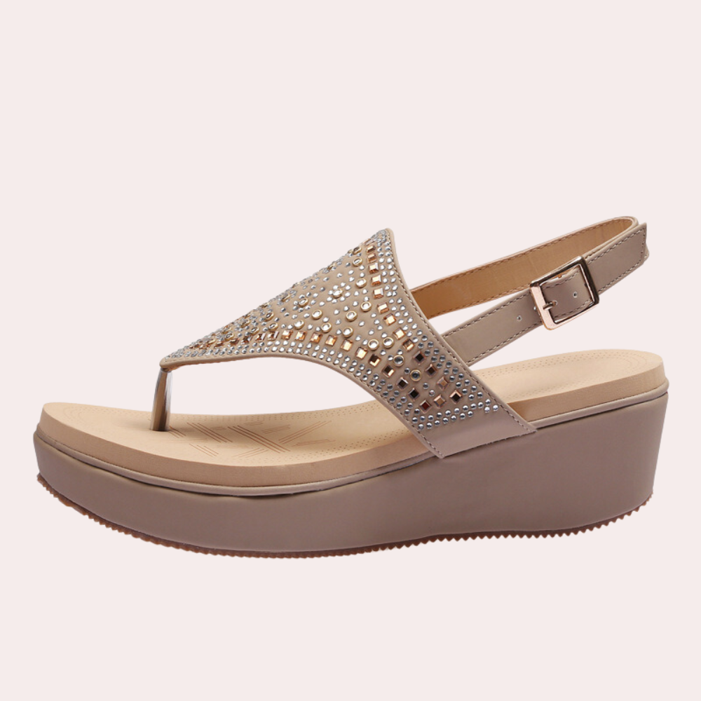 Kalina - Shiny Glitter Women's Slippers