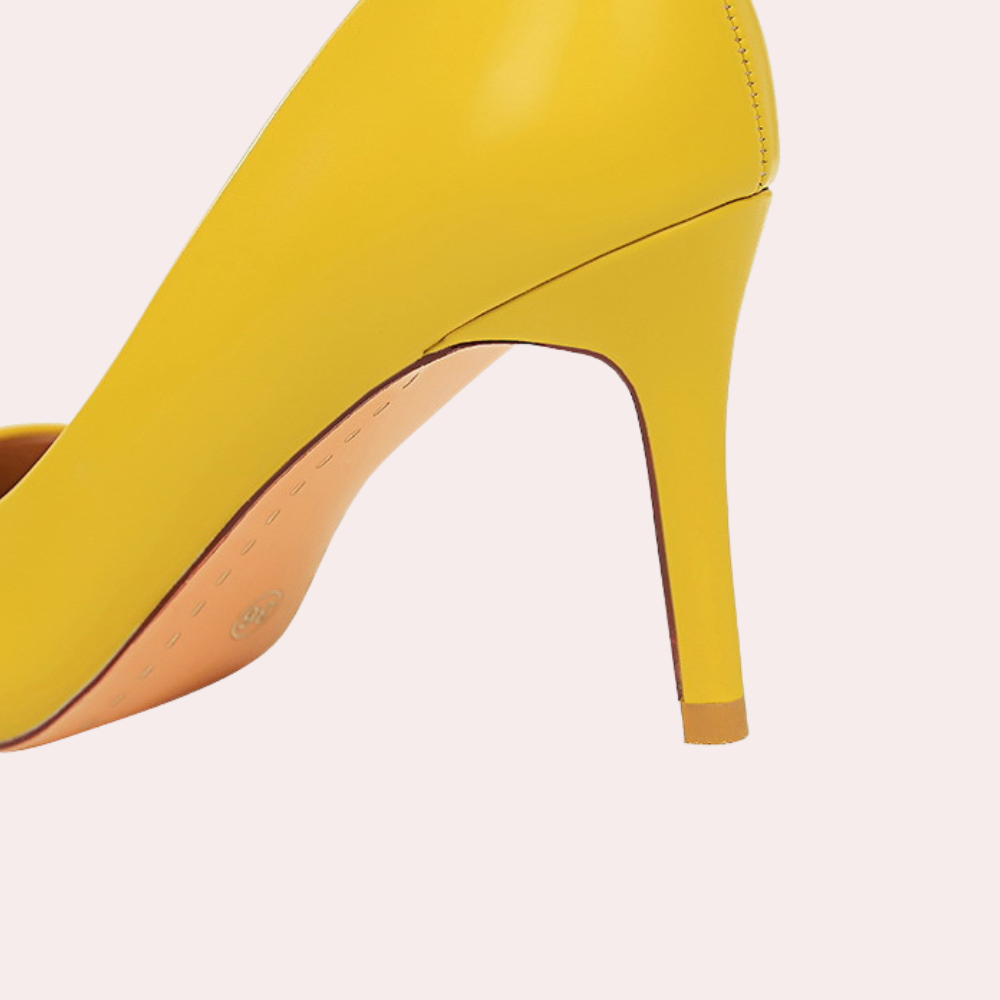 Elegant women's shoes with high heels