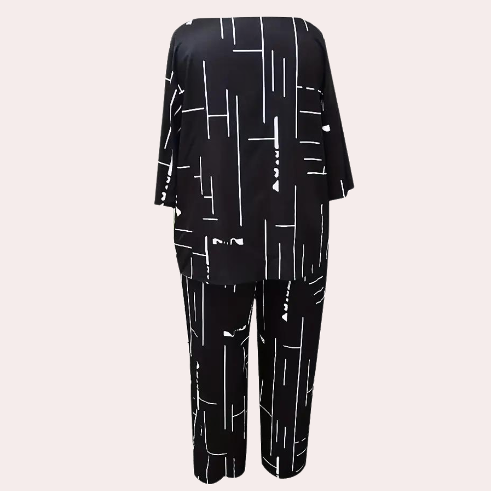 Elegant two-piece ladies' set