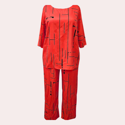 Elegant two-piece ladies' set