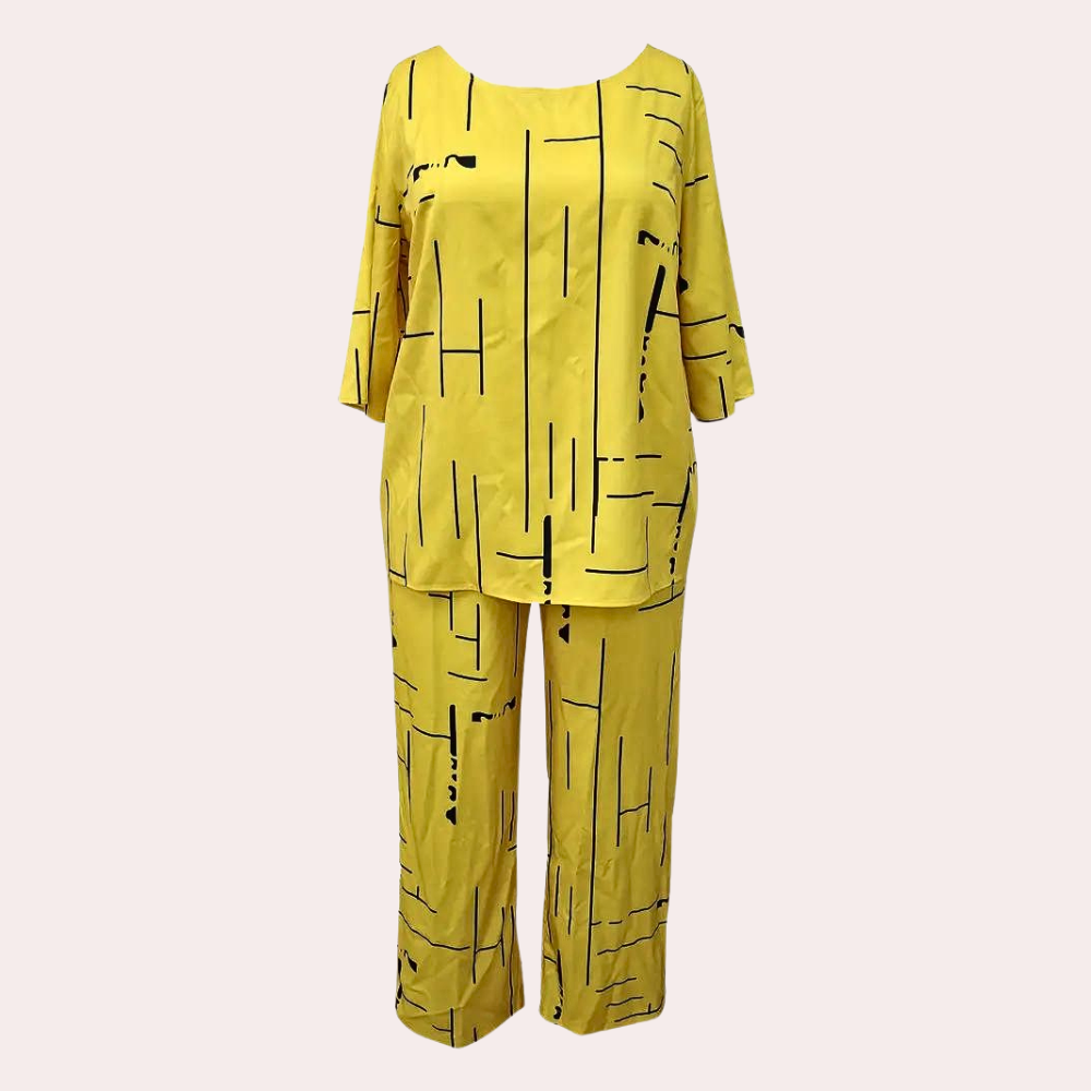 Elegant two-piece ladies' set