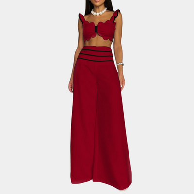 Elegant two-piece ladies' set