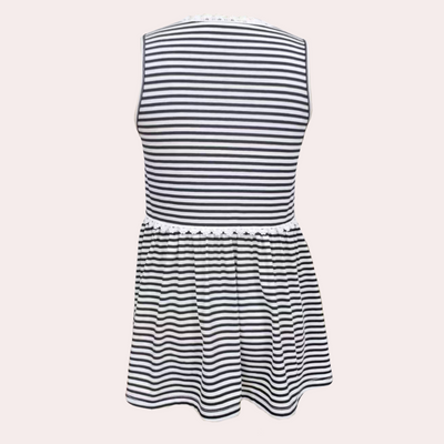 Women's striped knitted tank top