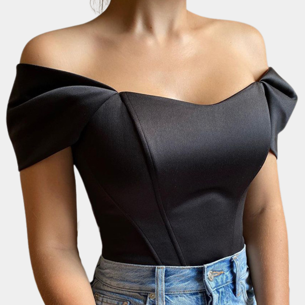 Elegant off-the-shoulder top for women