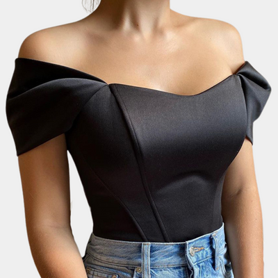 Elegant off-the-shoulder top for women