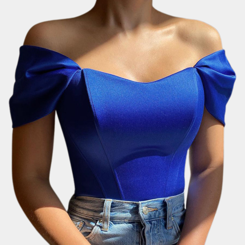 Elegant off-the-shoulder top for women