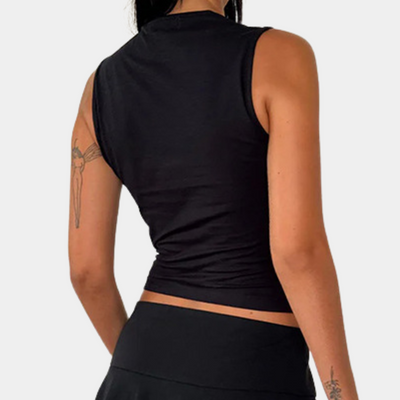 Classic women's top with ribbon