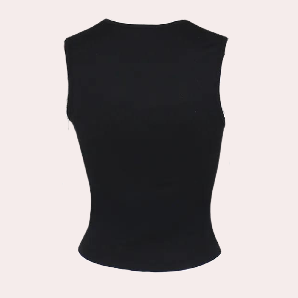 Classic women's top with ribbon