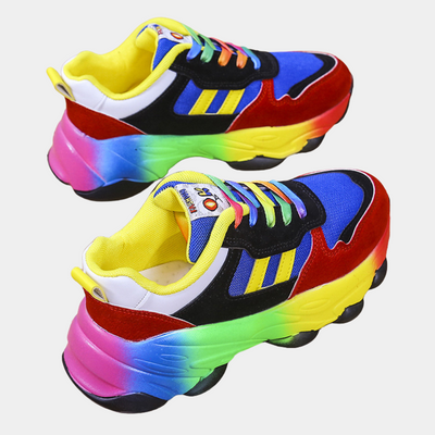 Henriette - Trendy multi-colored women's shoes