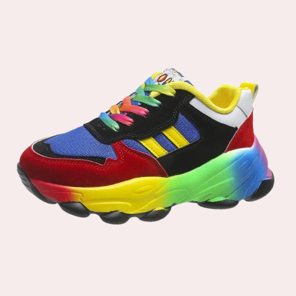 Henriette - Trendy multi-colored women's shoes