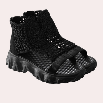 Juanita - Women's Stylish Braided Wedge Heels