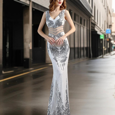 Raissa - Dames Lange Jurk met Tijdloze Chic