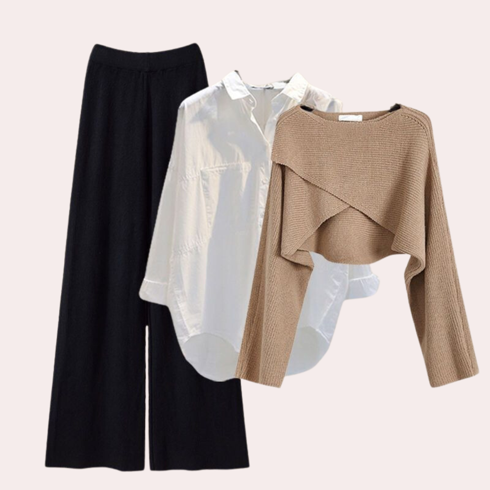 Donna - Luxurious 3-piece winter set for women