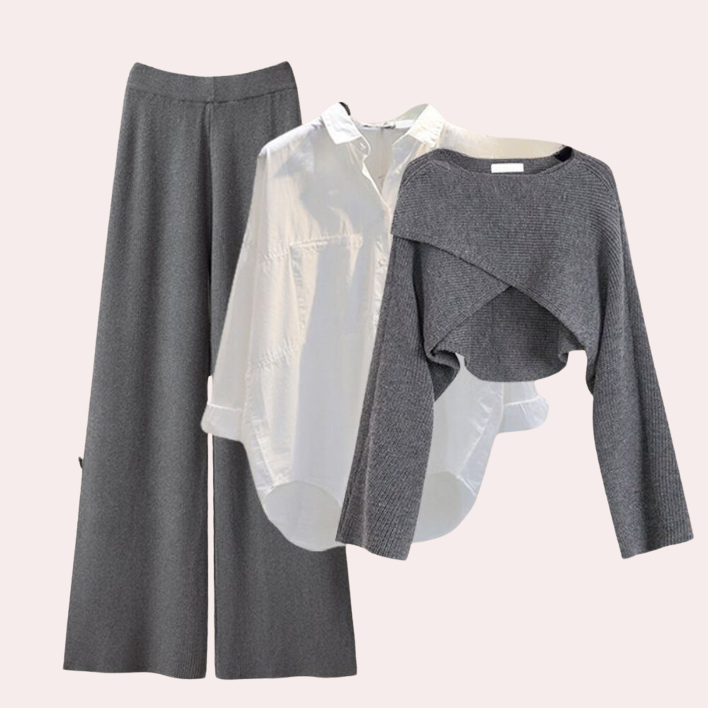 Donna - Luxurious 3-piece winter set for women