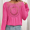 Violetta - Elegante gebreide top met V-hals voor dames