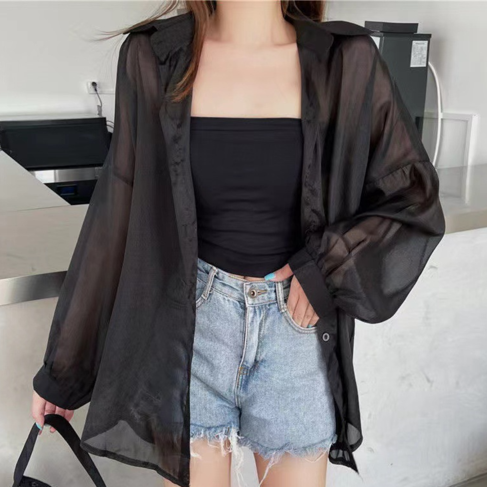 Fiore - Elegant long-sleeved shirt with a modern cut