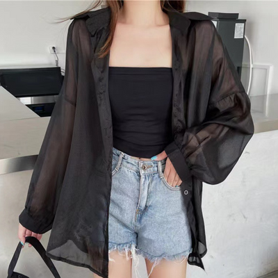 Fiore - Elegant long-sleeved shirt with a modern cut