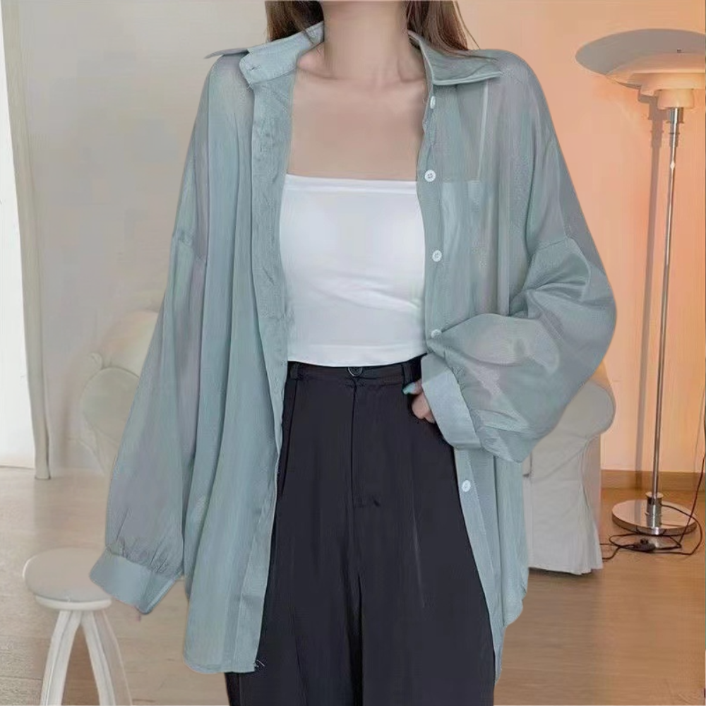 Fiore - Elegant long-sleeved shirt with a modern cut