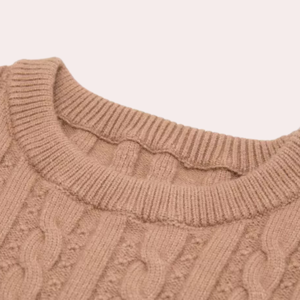 Elora - Comfortabele gebreide jurk voor dames