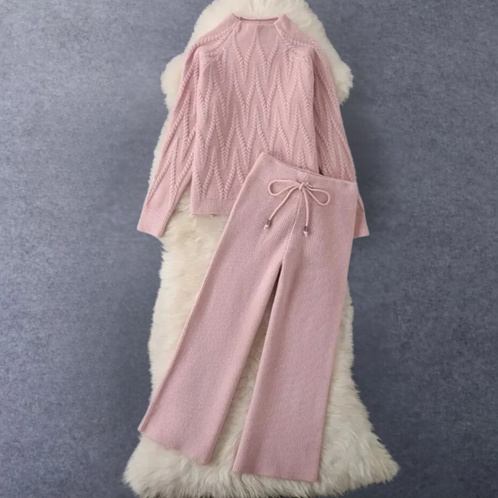 Graciela - Stylish knitted 2-piece set for women