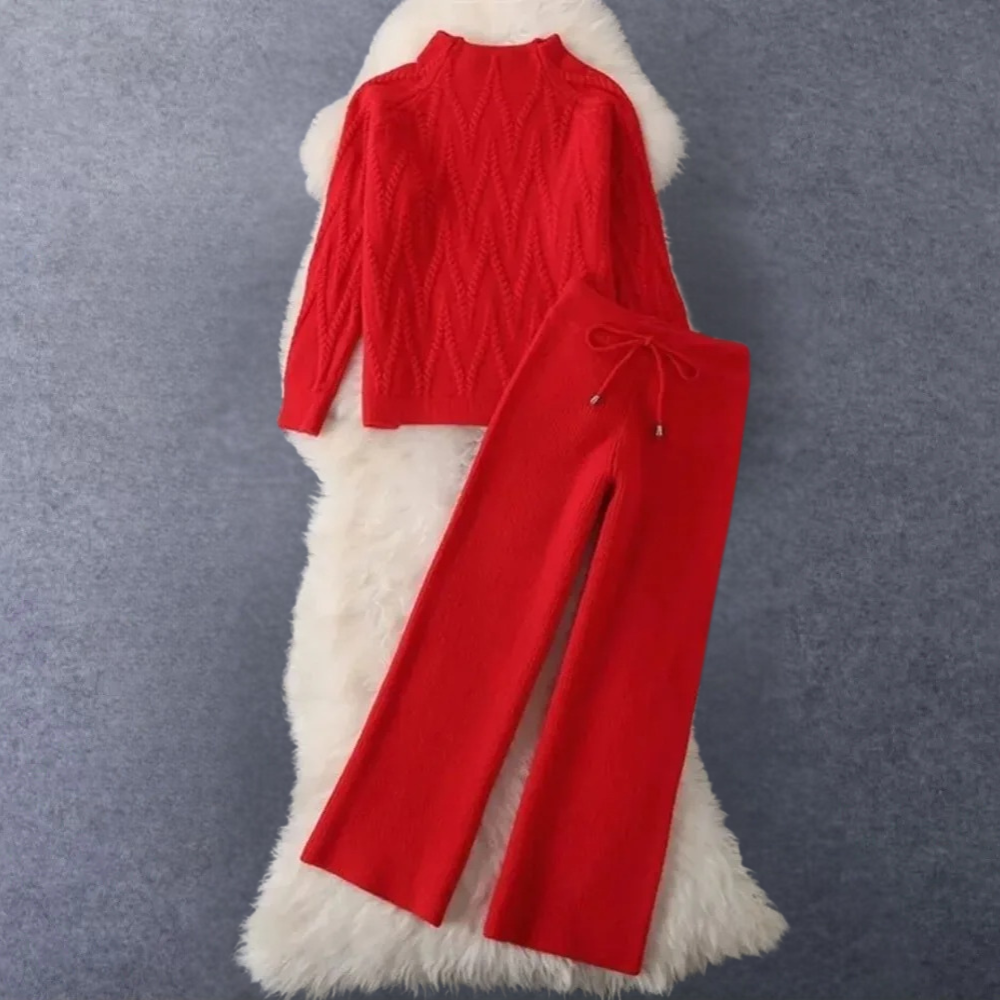 Graciela - Stylish knitted 2-piece set for women