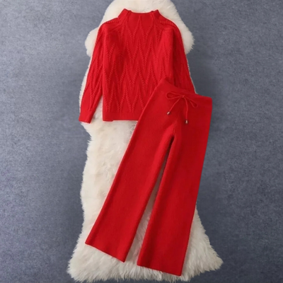 Graciela - Stylish knitted 2-piece set for women