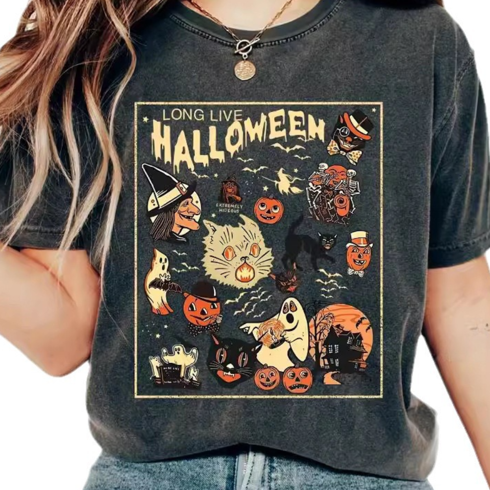 Jazmina - Casual Halloween T-shirt for women