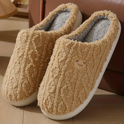 FAUSTINE - Women's Winter Slippers with Soft Sole