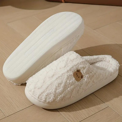 FAUSTINE - Women's Winter Slippers with Soft Sole