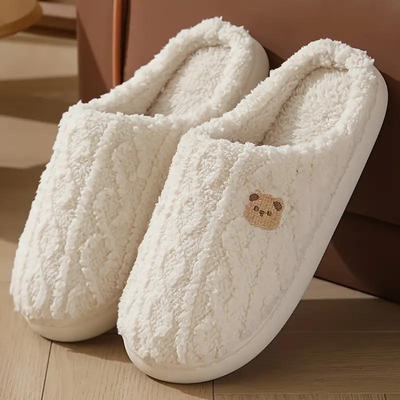 FAUSTINE - Women's Winter Slippers with Soft Sole