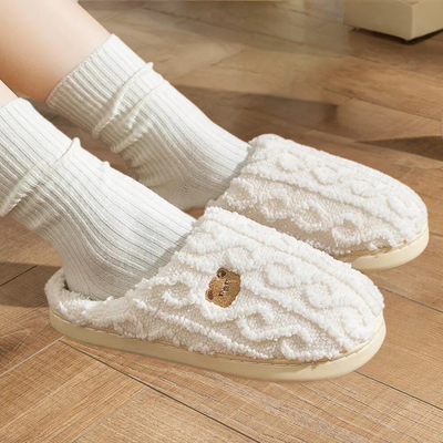 FAUSTINE - Women's Winter Slippers with Soft Sole