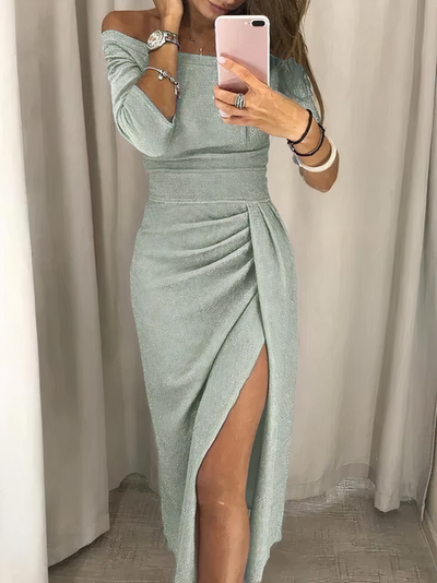 Brigette – Elegante Splitjurk voor Dames – Stijlvol & Verfijnd