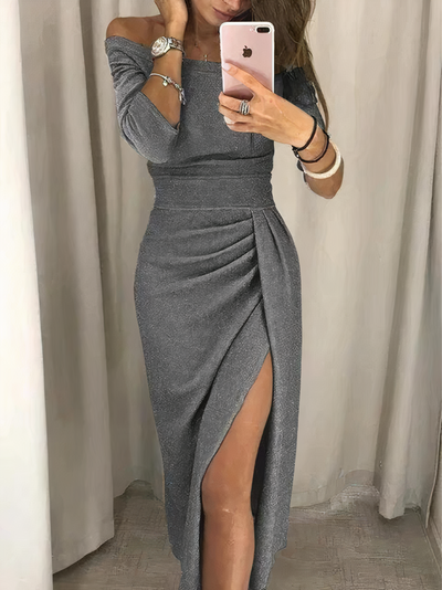 Brigette – Elegante Splitjurk voor Dames – Stijlvol & Verfijnd