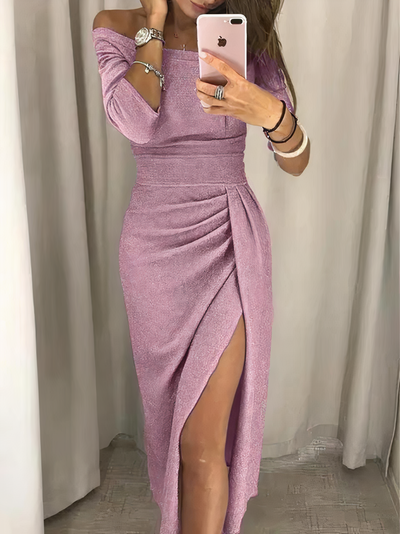 Brigette – Elegante Splitjurk voor Dames – Stijlvol & Verfijnd