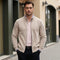 Merino - Heren wollen vest met rits