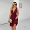 NOELIA - Casual v-hals jurk