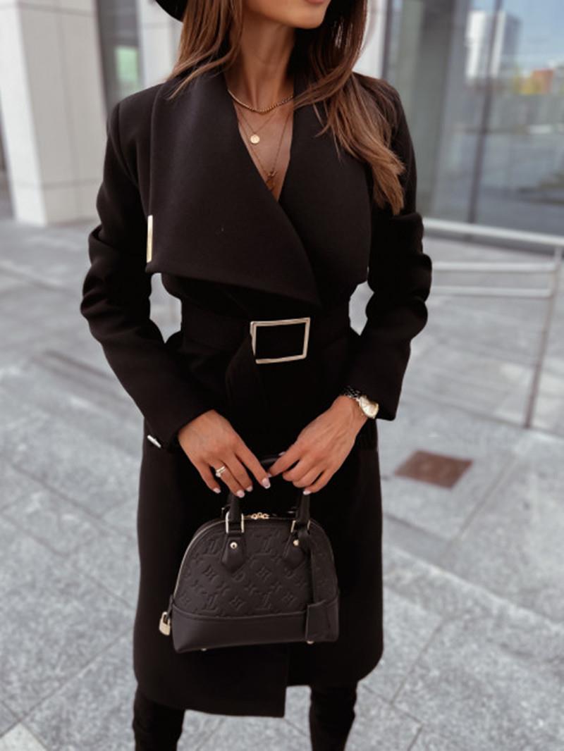 Pamora-mode | Elegante maxi jas