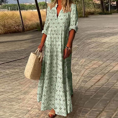 Olivia - Bohemian chique jurk voor strandvakantie