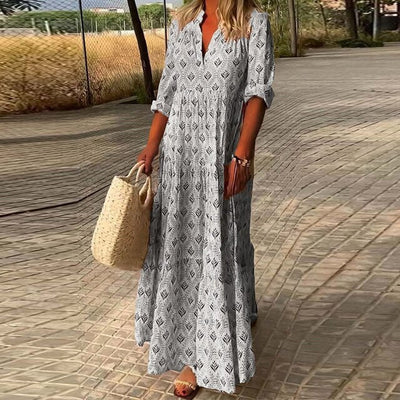 Olivia - Bohemian chique jurk voor strandvakantie