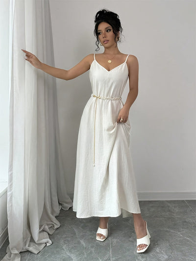 Catalina | Elegante Maxi Jurk met Verstelbare Bandjes