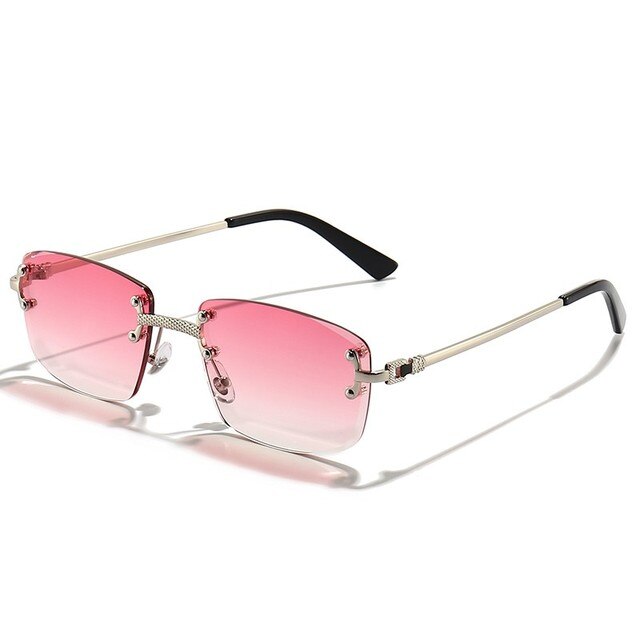 Cecelia – Randloze Zonnebril Voor Dames – Lichtgewicht & Elegant