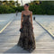 Chantal | Vintage Luipaardprint Maxi Jurk voor Dames