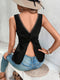 Charlotte | Elegante Zomerse Tanktop met Gedraaide Rug