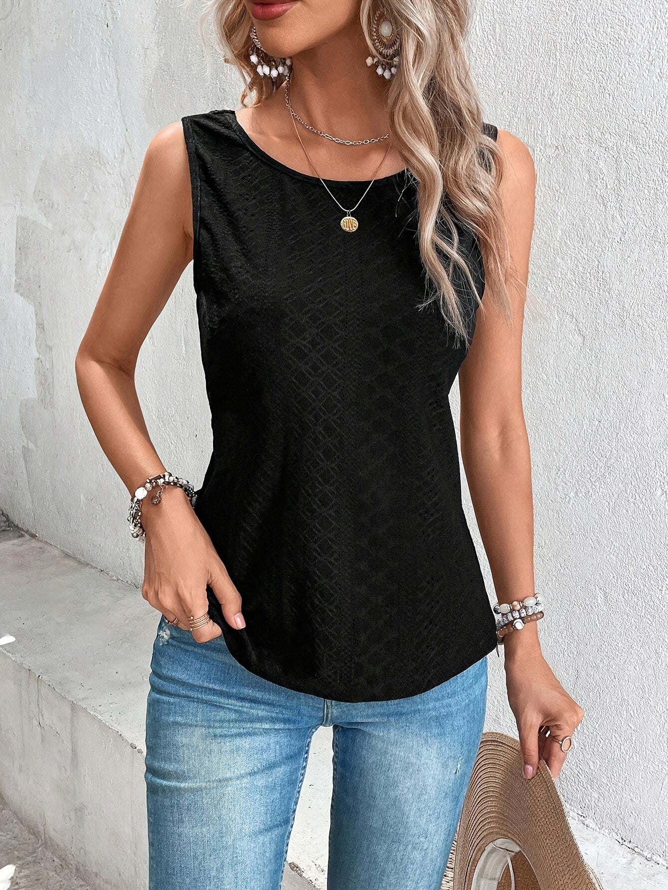 Charlotte | Elegante Zomerse Tanktop met Gedraaide Rug