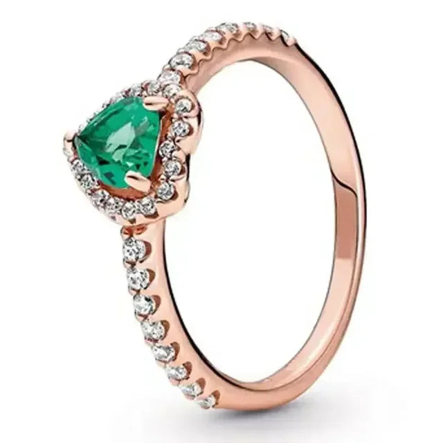 Isara - Heart-shaped Engagement Ring
