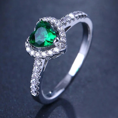 Isara - Heart-shaped Engagement Ring