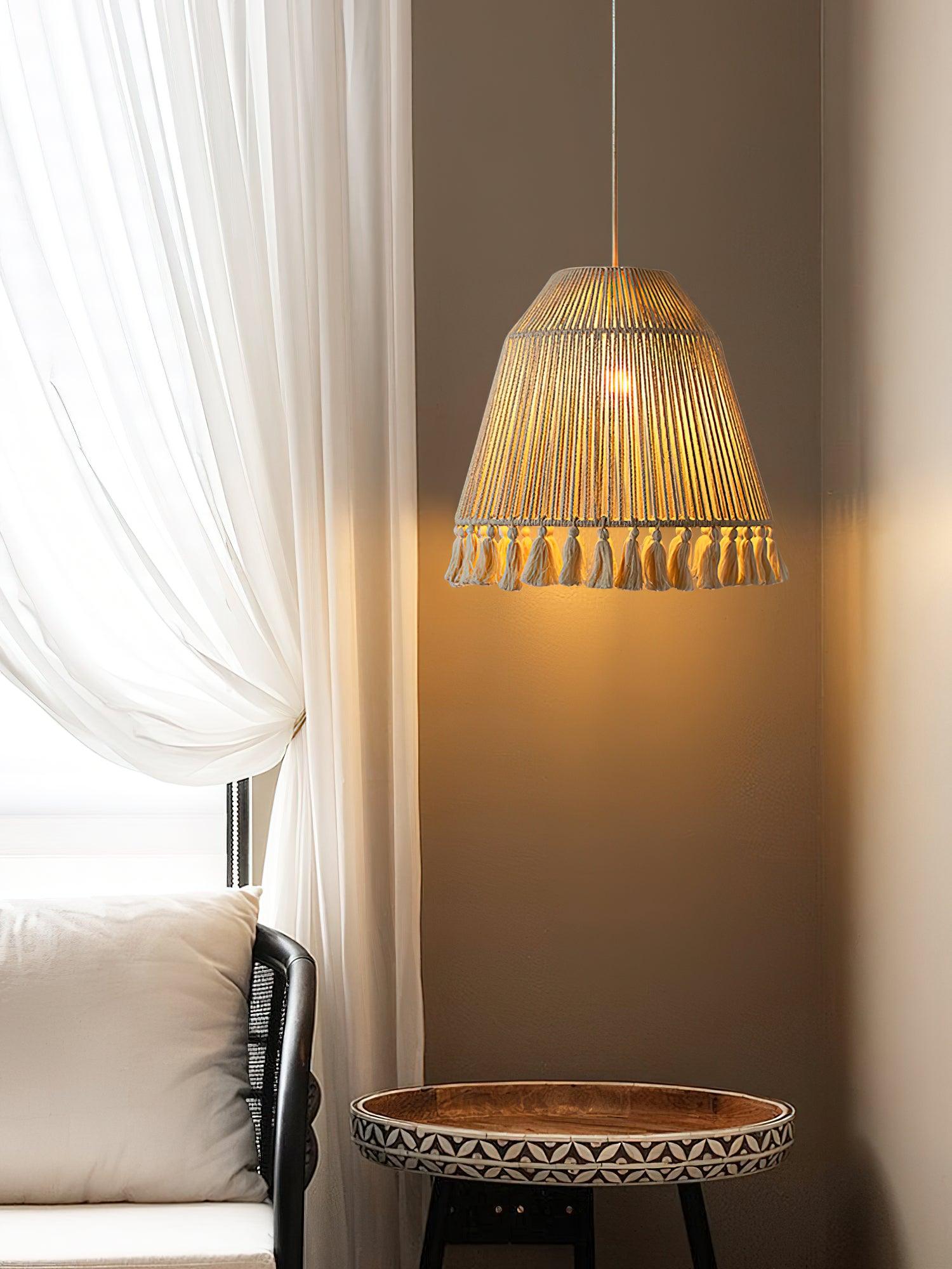 Alsolia – Traditional Rope Pendant Light